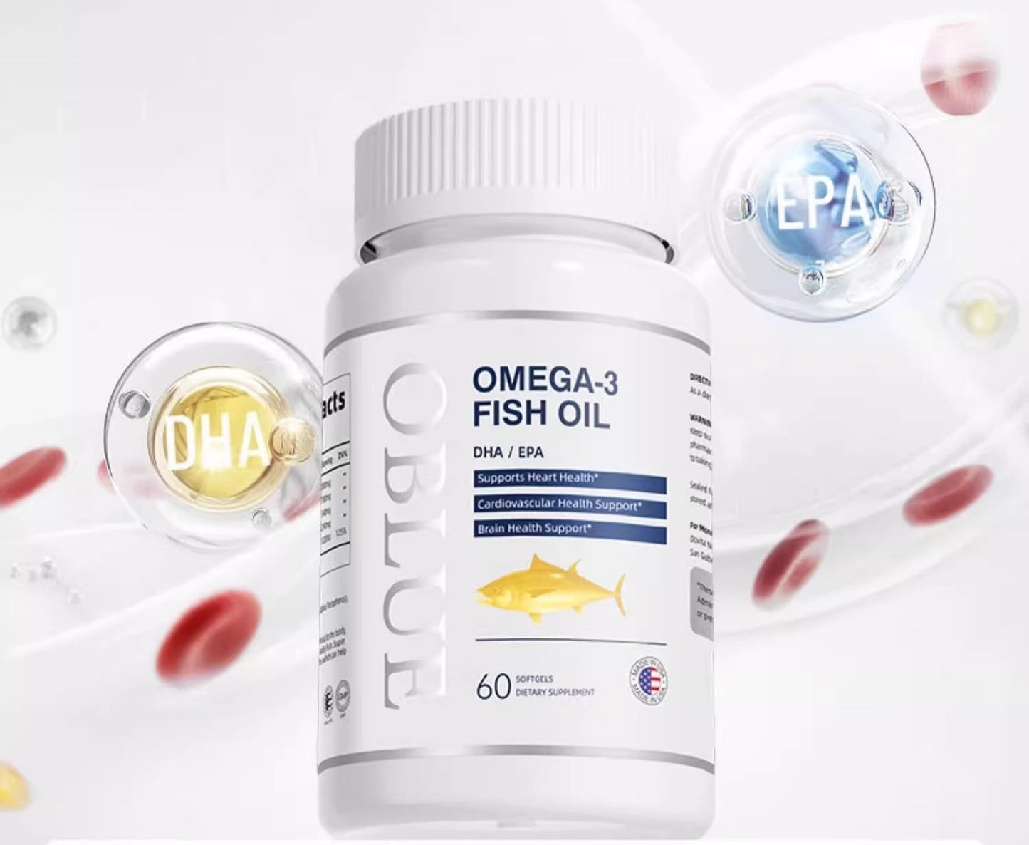 OBLUE OMEGA-3 Fish Oil