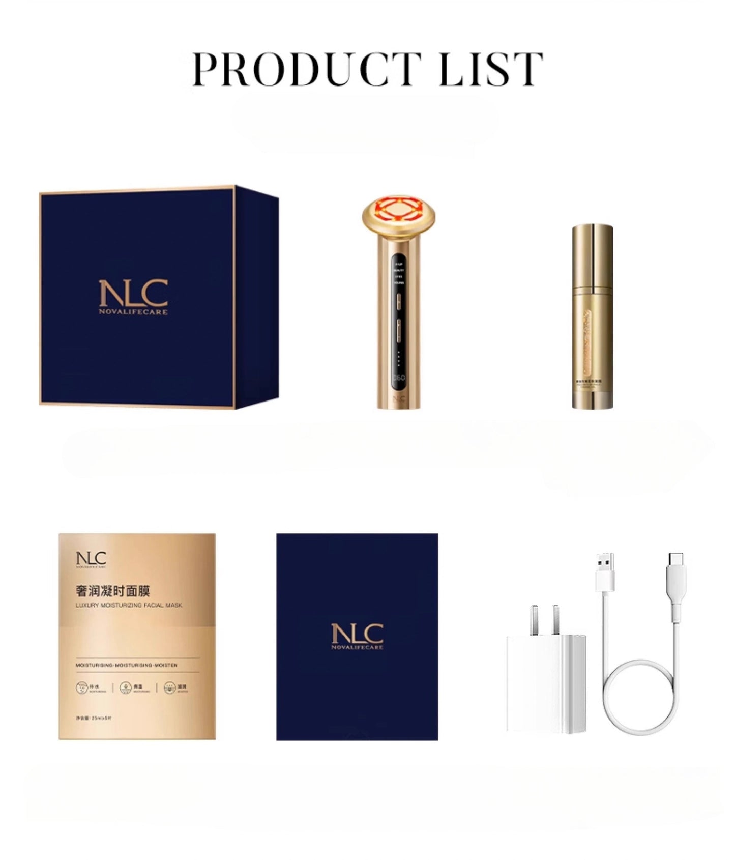 NLC Gold Dual Anti-aging Beauty Device
