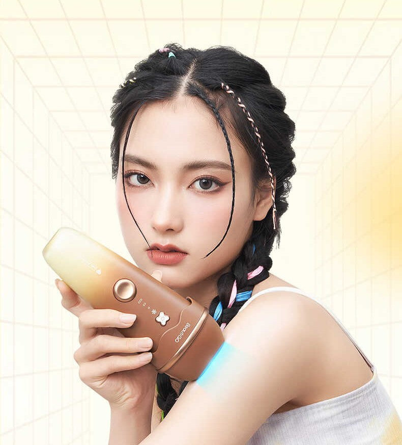BEAUTIGO Red Light Wave Ice Light Treatment Hair Removal Device