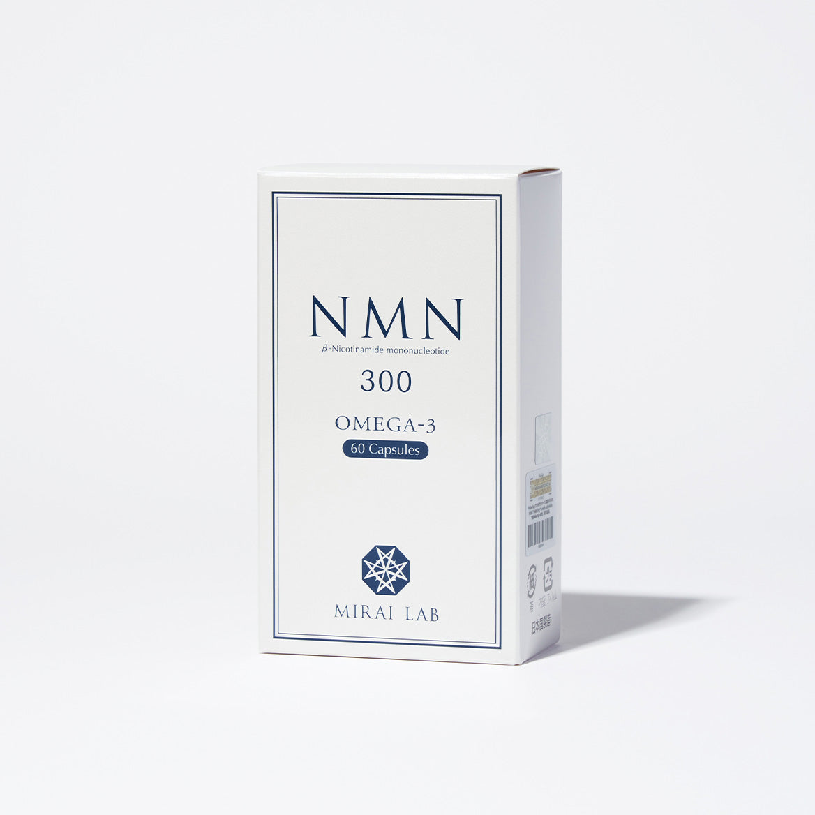 MIRAI LAB NMN 300+ Omega 3 Plus (60 tablets)