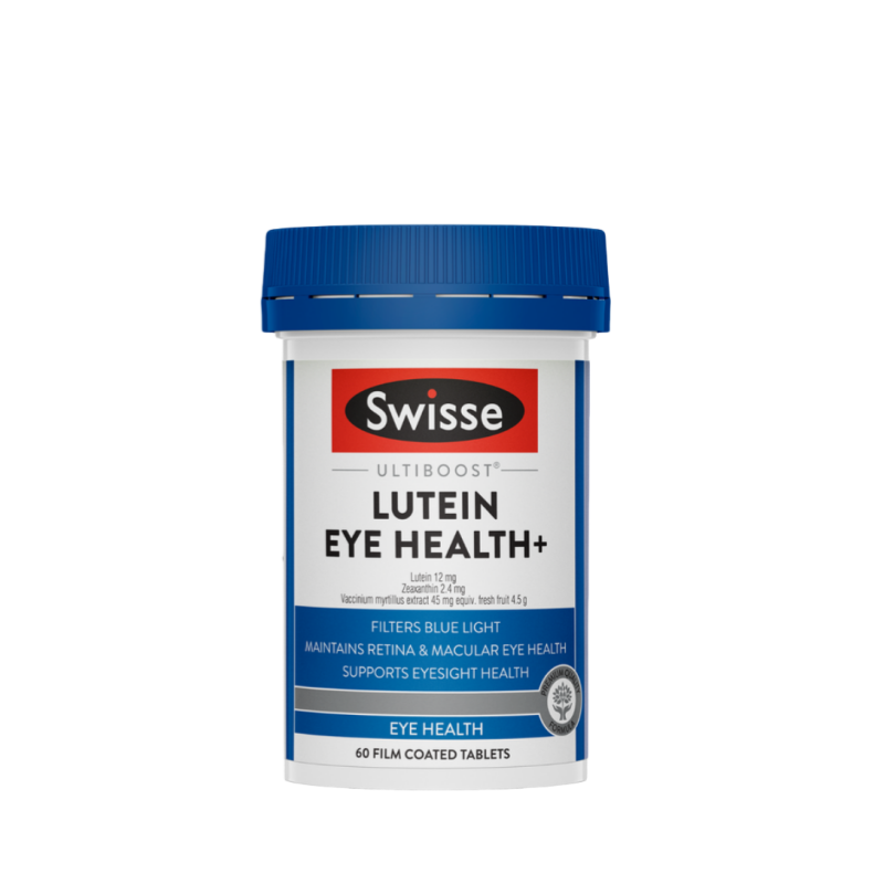 SWISSE Ultiboost Lutein Eye Health+ 60 Tablets