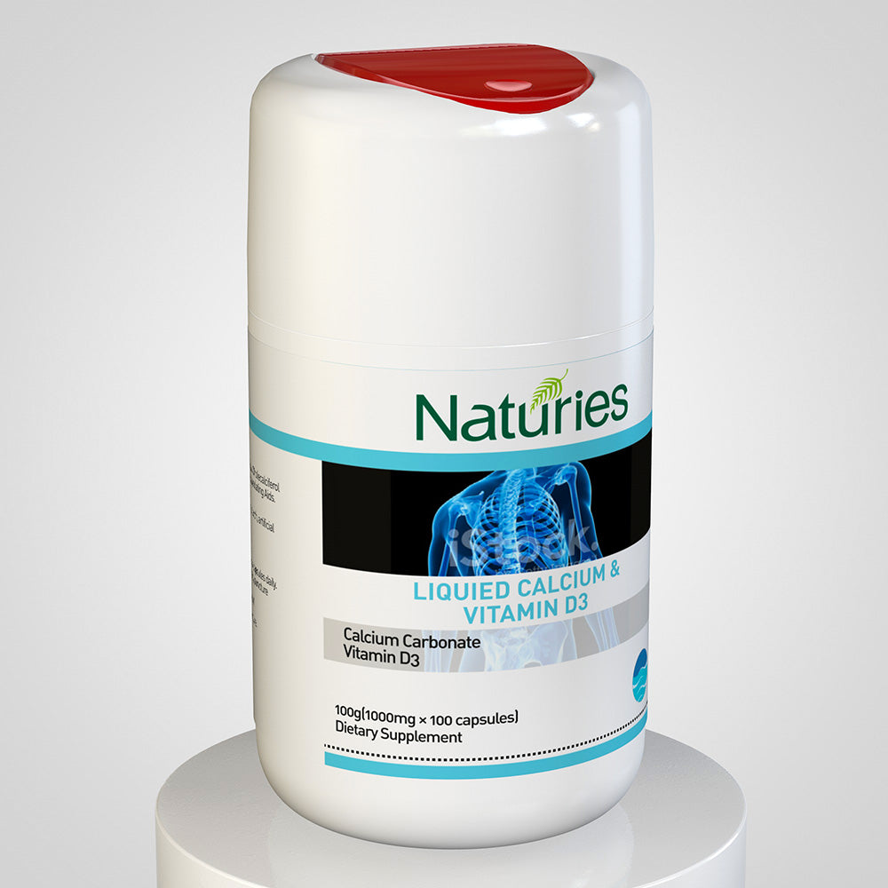 NATURIES Liquied Calcium & Vitamin D3 100s