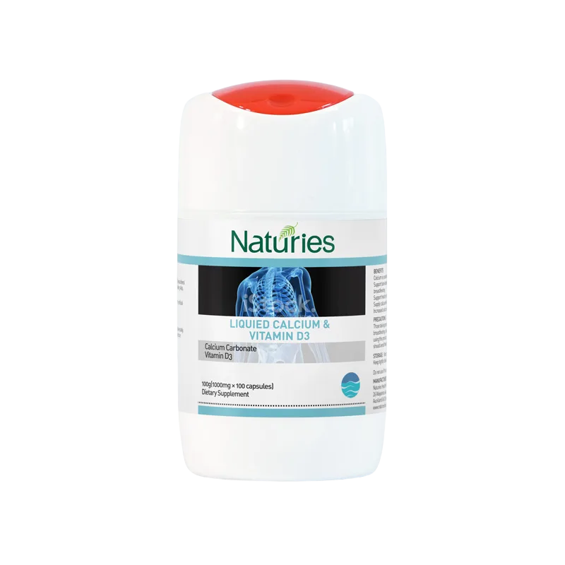 NATURIES Liquied Calcium & Vitamin D3 100s