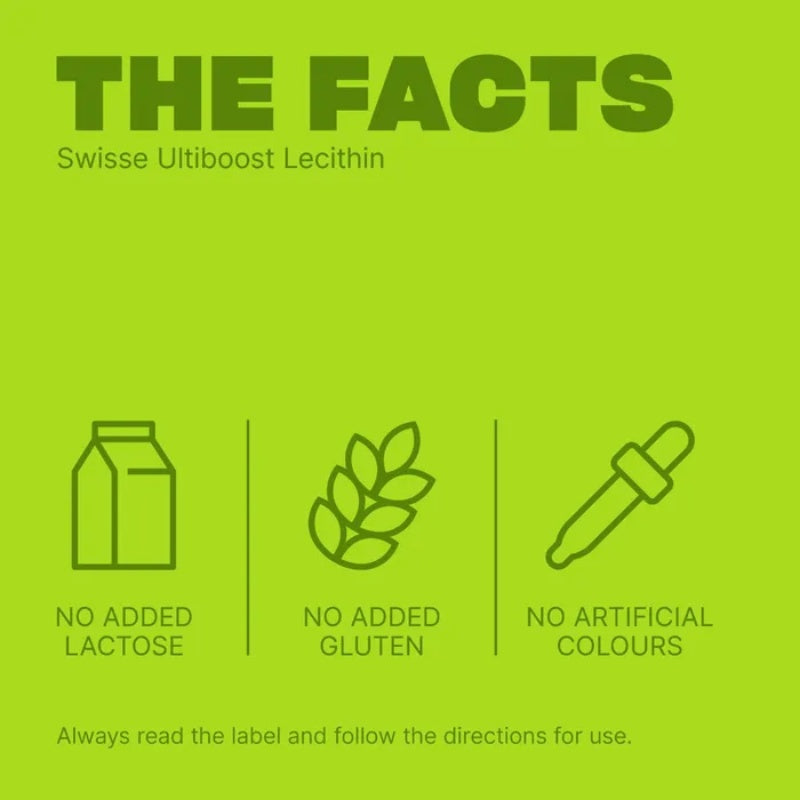 SWISSE Ultiboost Lecithin 120 Capsules