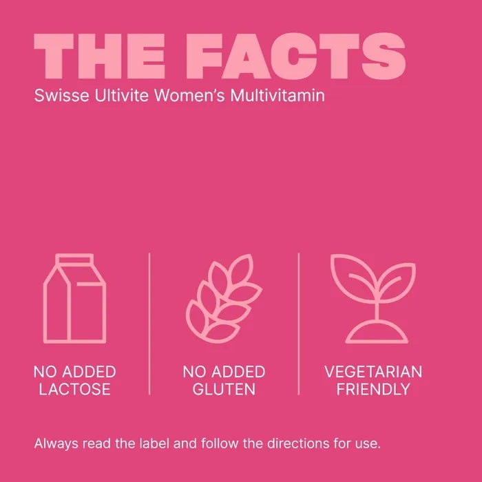 SWISSE Ultivite Women's Multivitamin 30 Tablets