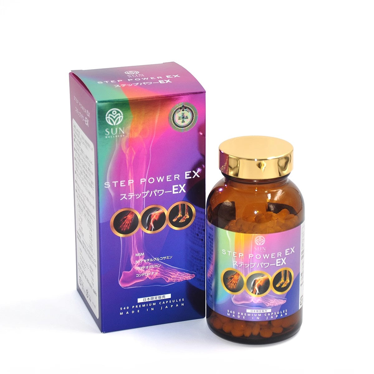 Sun Wellness Step Power EX/Style Japan 540 Tablets