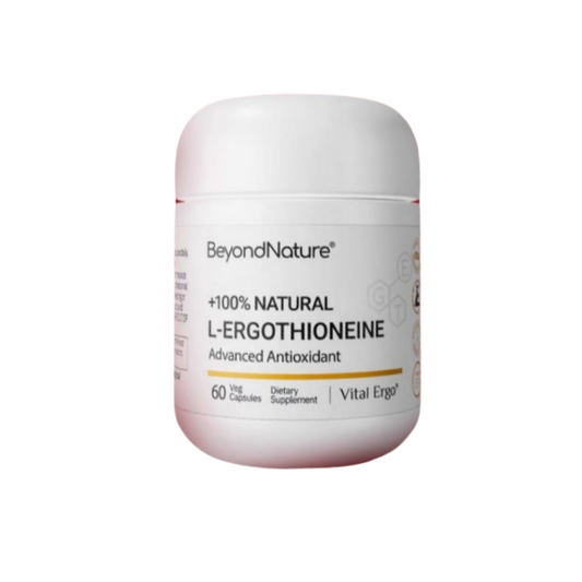 BEYONDNATURE +100% Natural L-Ergothioneine Advanced Antioxidant