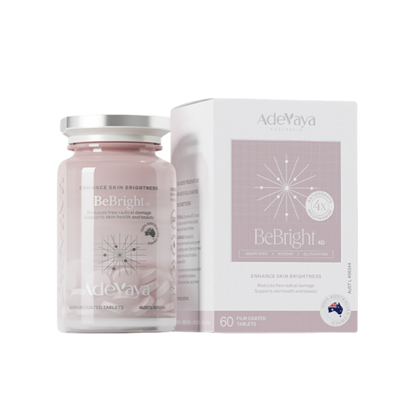ADEVAYA BeBright 4D Enhance Skin Brightness 60 Capsules