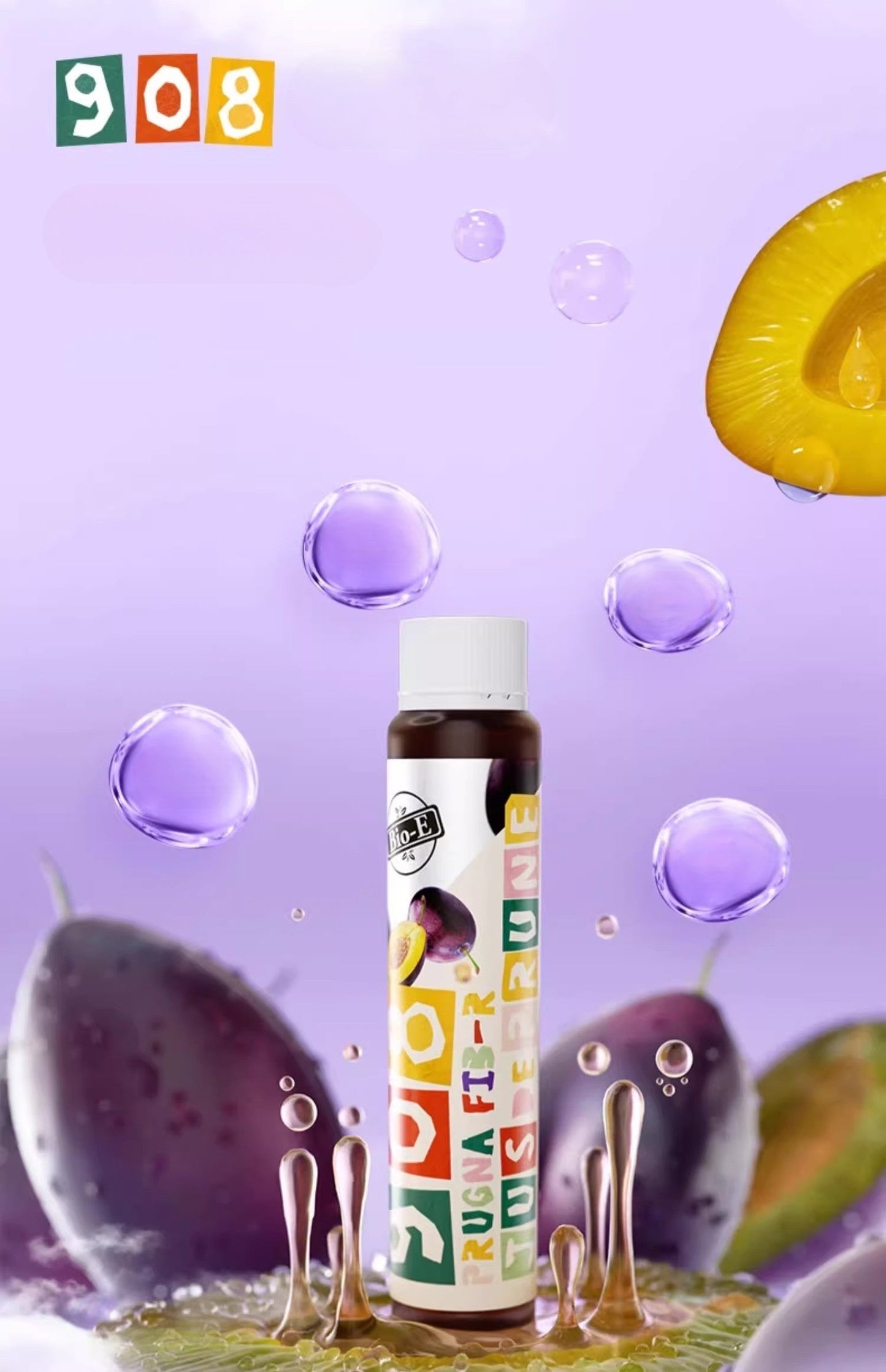 Bio-E Prugna Fiber Juice Prune