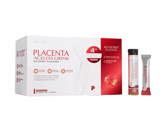 BIOWELL PLACENTA AGELESS DRINK KTI-EXTRA PLACENTA