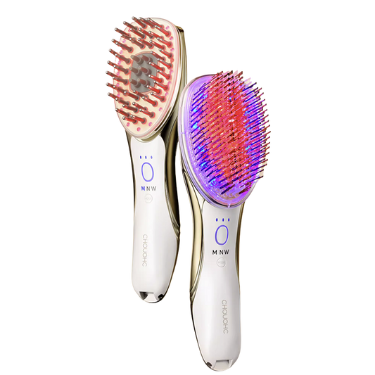CHOUOHC Gold-decorated Electric Massage Comb