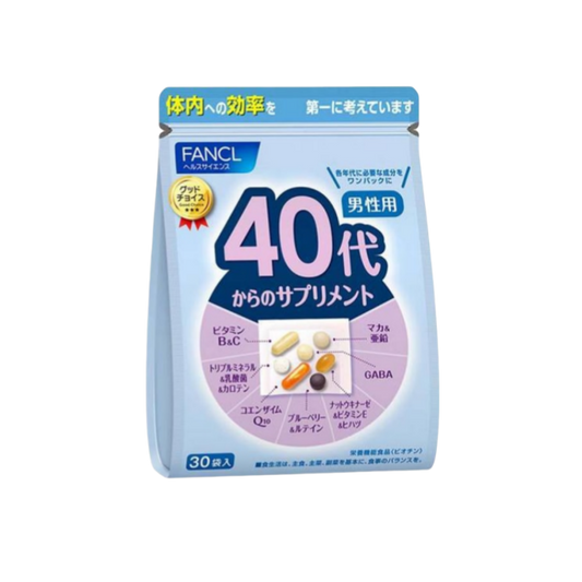 FANCL Comprehensive Nutrition Supplement for Men (40s+) 30 pcs