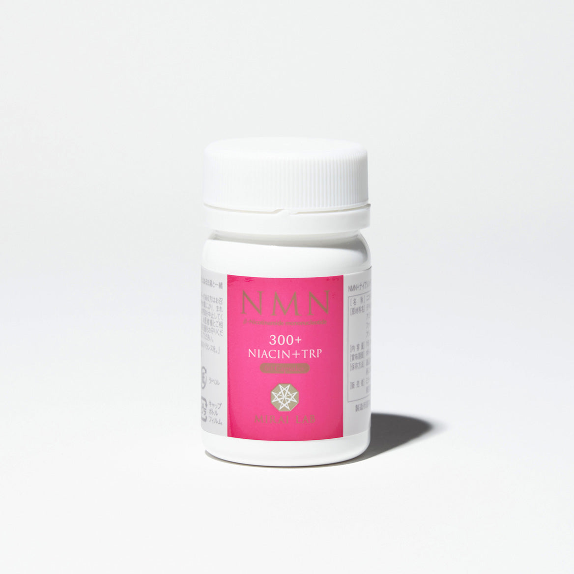 MIRAI LAB NMN 300+ Niacin Tryptophan Plus(60 capsules)