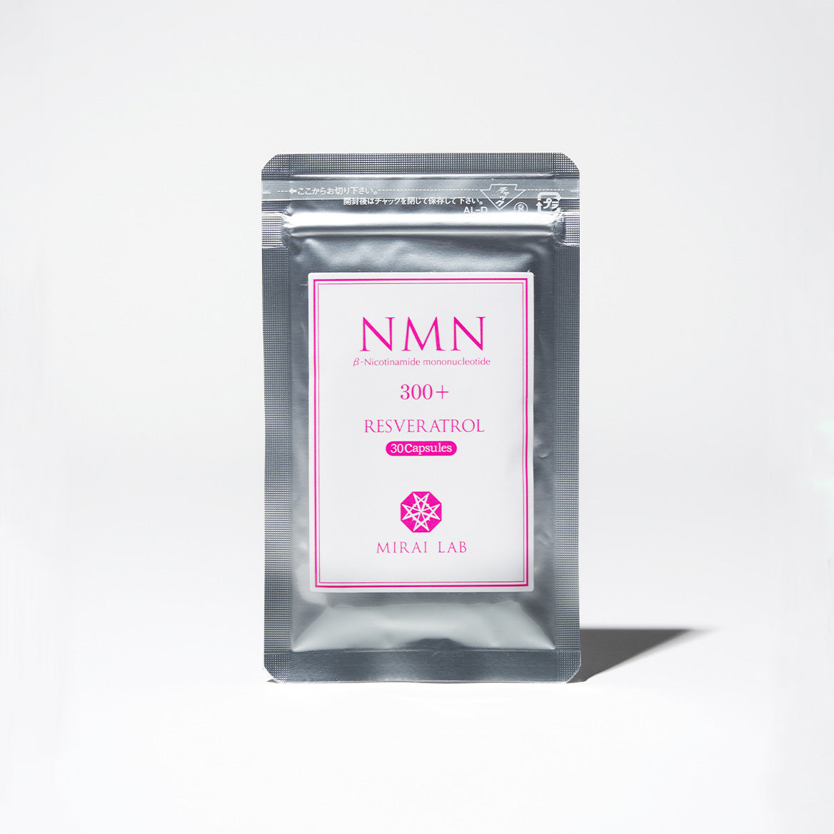 MIRAI LAB NMN 300+ Resveratrol (30 capsules)