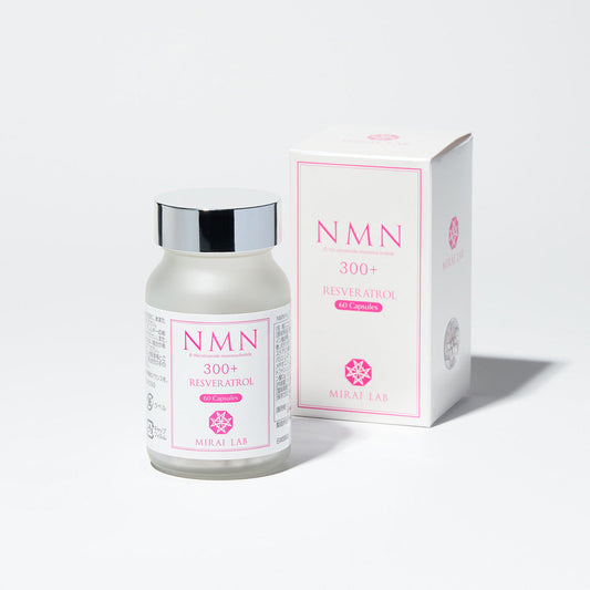MIRAI LAB NMN 300+ Resveratrol (60 capsules)