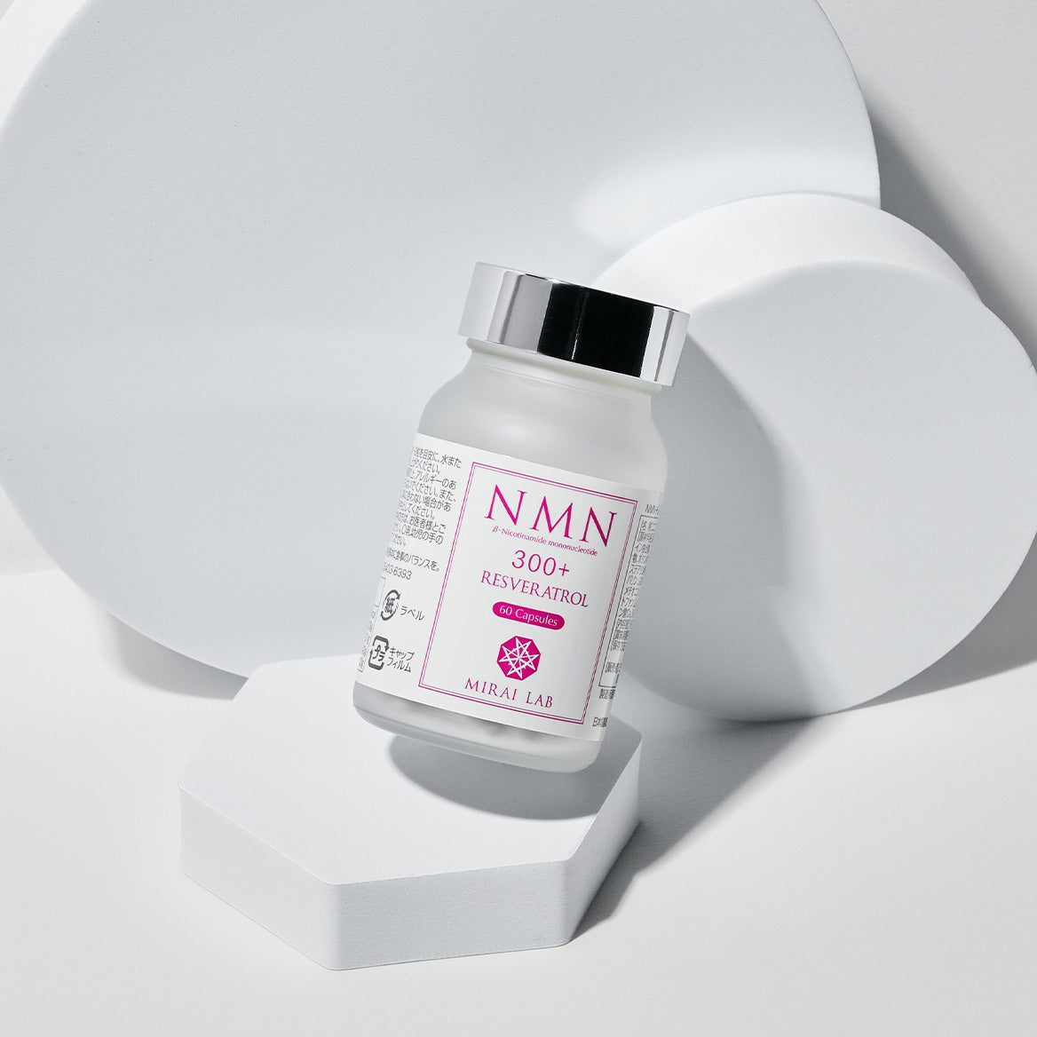 MIRAI LAB NMN 300+ Resveratrol (60 capsules)