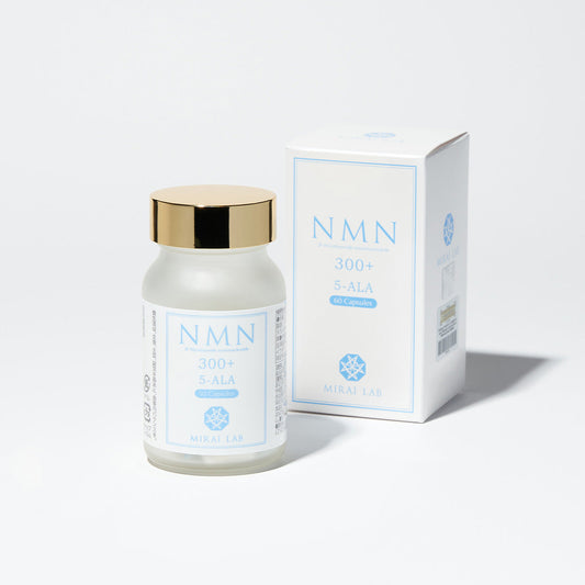 MIRAI LAB NMN 300+5-ALA(60 capsules)