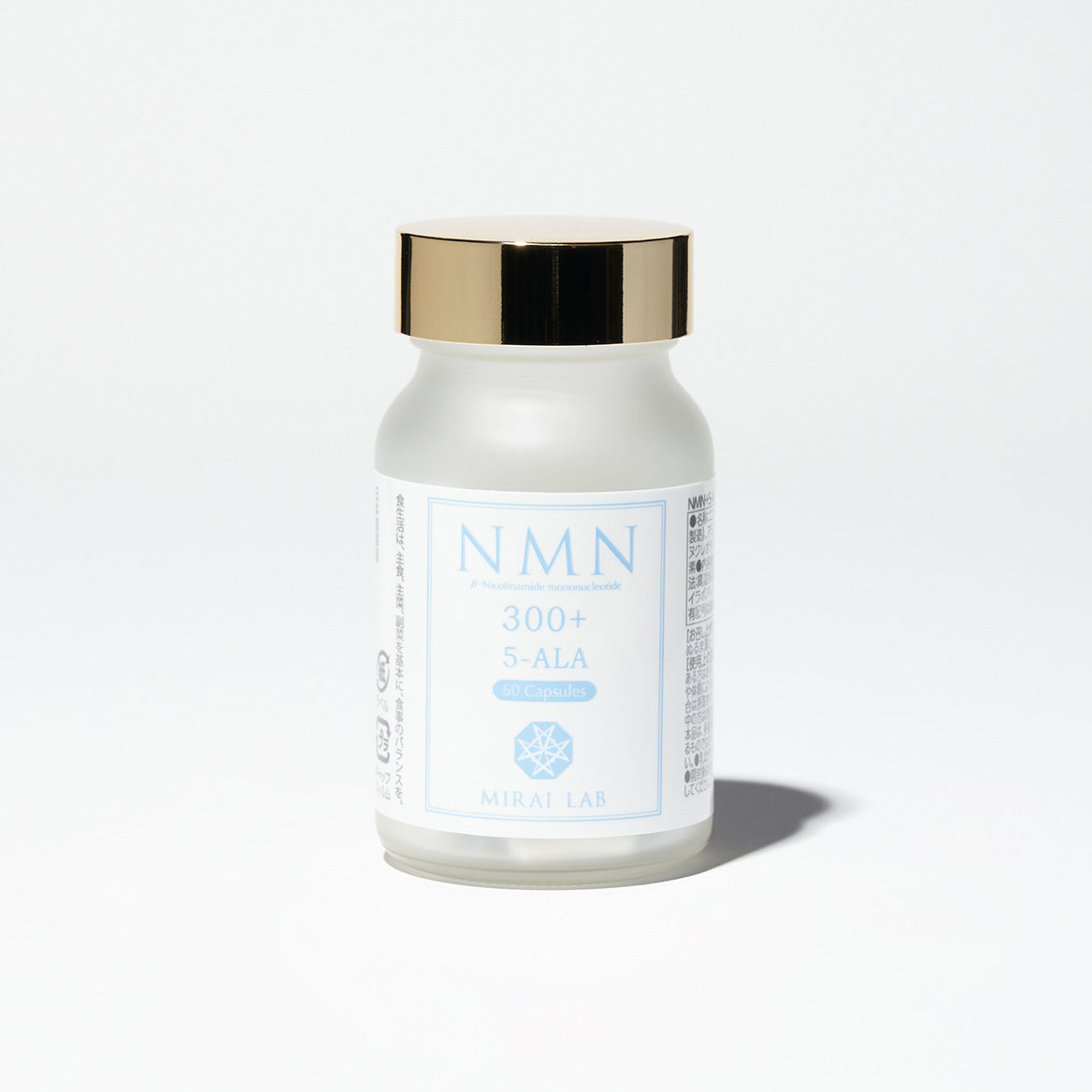 MIRAI LAB NMN 300+5-ALA(60 capsules)