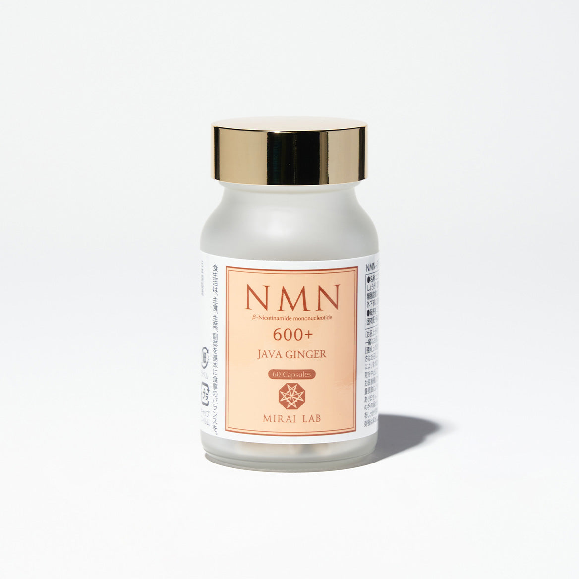 MIRAI LAB NMN 600+ JAVA GINGER PLUS (60 capsules)