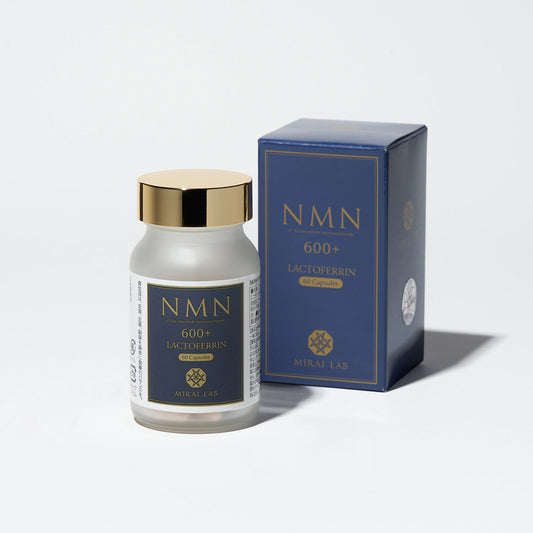 MIRAI LAB NMN 600+ Lactoferrin Plus (60 capsules)
