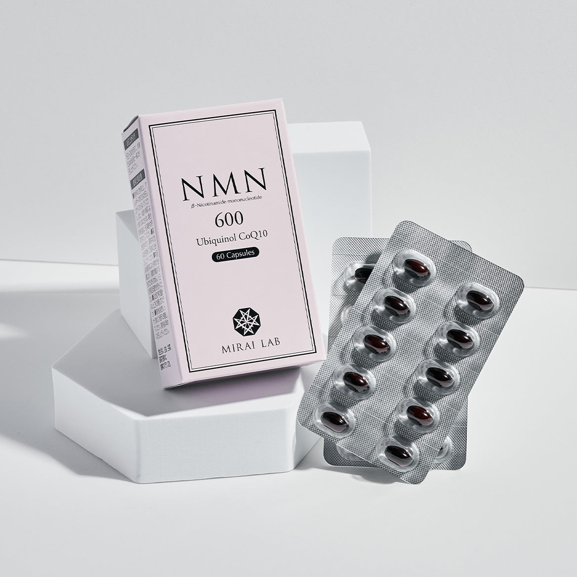 MIRAI LAB NMN 600+ Reduced Coenzyme Q10 (60 tablets)