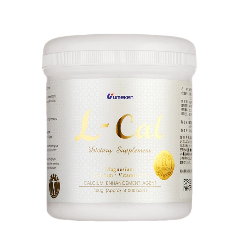 UMEKEN L-Cal Dietary Supplement Magnesium Calcium Vitamin D3 400g