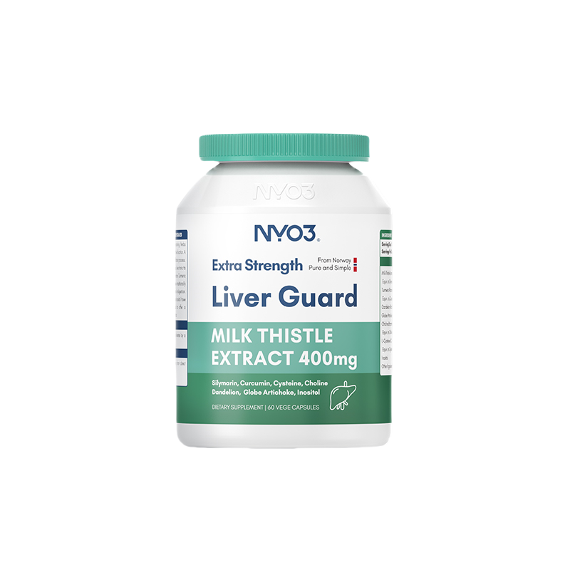 NYO3 Extra Strength Liver Guard Milk Thistle Extract 400mg