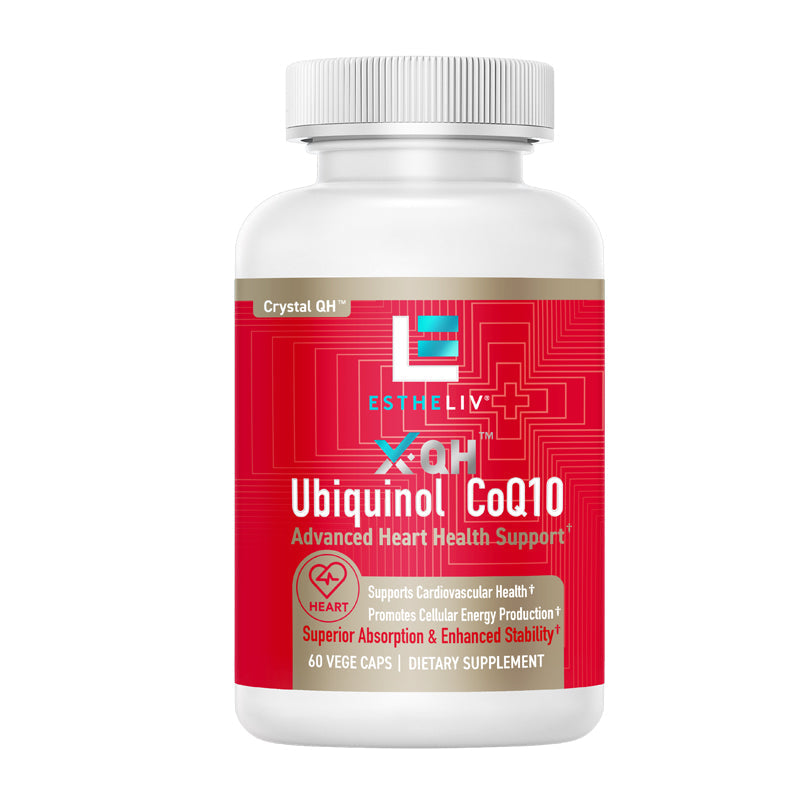 ESTHELIV X-QH Ubiquinol CoQ10 Advanced Heart Health Support+
