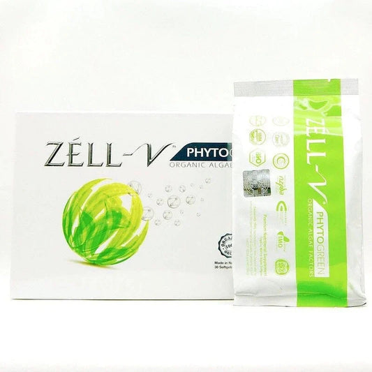 ZELL-V Phytogreen Blue Green Algae Cytokine （30 capsules）
