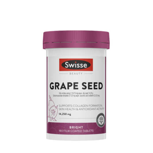 SWISSE Beauty Grape Seed 180 Tablets