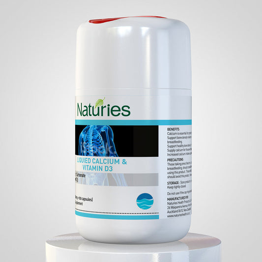 NATURIES Liquied Calcium & Vitamin D3 100s