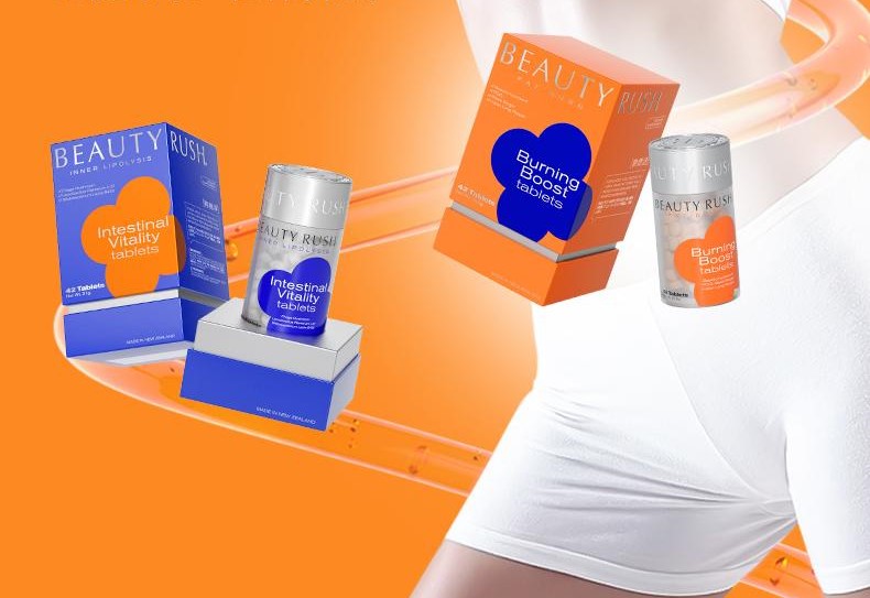 BEAUTY RUSH Burning Boost Tablets&BeautyRush Intestinal Vitality Tablets